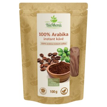 BioMenü BIO 100% Arabika instant kávé 100 g