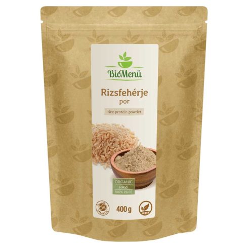 BioMenü BIO RIZSFEHÉRJE por 400 g