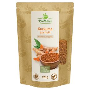   BioMenü BIO KURKUMA aprított 125 g KÖZEL A LEJÁRAT DÁTUMÁHOZ