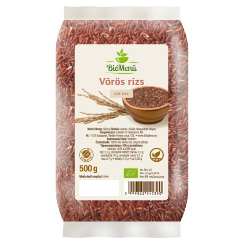 BioMenü BIO VÖRÖS RIZS 500 g